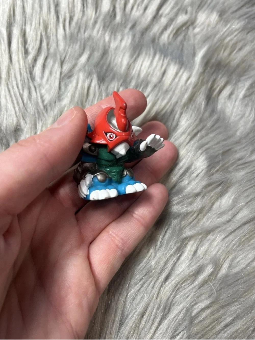 Vintage 2000 Digimon Paildramon Finger Puppet Bandai Figure